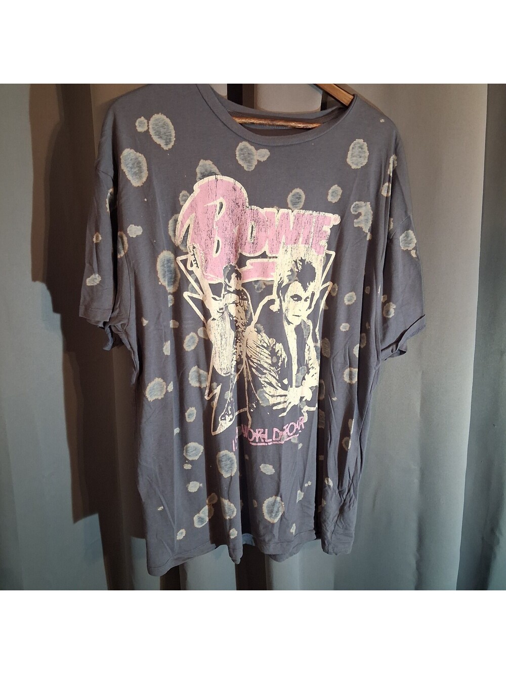 David Bowie World Tour Graphic T-Shirt L/XL